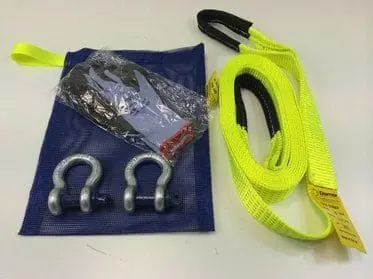 Tow Strap Kit And Dry Bag - Damar Webbing Solutions Ltd