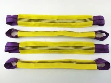 Alloy Wheel Soft Link Straps Trailer Recovery x 4 - Damar Webbing Solutions Ltd