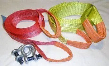 Tow strap Kit heavy duty - Damar Webbing Solutions Ltd