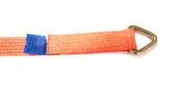 Recovery ratchet transporter safety strap with snap hook and ring - Damar Webbing Solutions Ltd