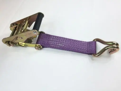 8 x Recovery Ratchet ! Purple ! Alloy Wheel Straps Trailer 5ton - Damar Webbing Solutions Ltd