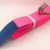 Recovery Ratchet Alloy Wheel Straps Trailer  x 4 Hi Vis PINK - Damar Webbing Solutions Ltd