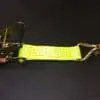 Recovery Ratchet ! HI-VISABILITY YELLOW ! Alloy Wheel Safety Straps Trailer x2 S - Damar Webbing Solutions Ltd