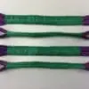 Recovery Alloy Wheel Securing Link Straps Trailer Transporter x 4 Purple/Green - Damar Webbing Solutions Ltd