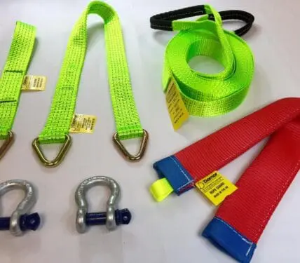 Competition Winch Strap Kit - Damar Webbing Solutions Ltd