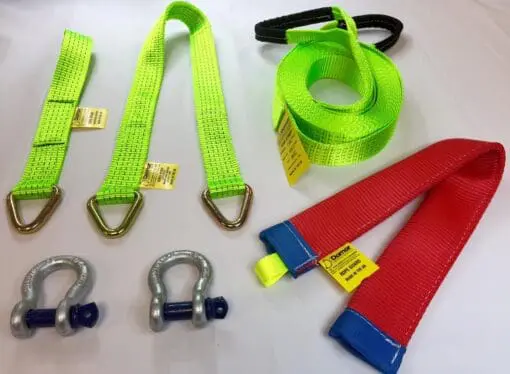 Competition Winch Strap Kit - Damar Webbing Solutions Ltd