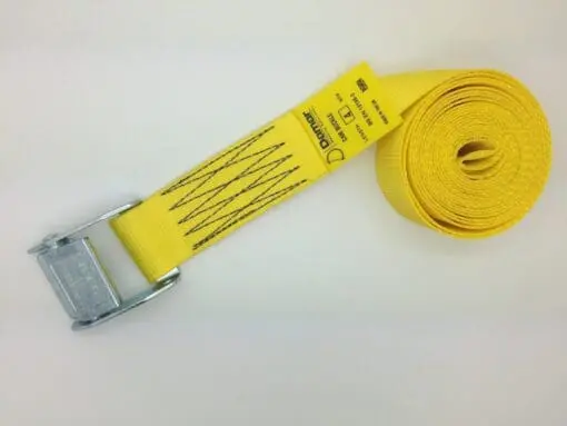 Cam buckle tie down straps 50mm wide 3mtr long - Damar Webbing Solutions Ltd