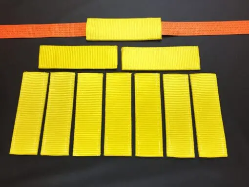 10 x ratchet strap wear sleeves (Heavy Duty) - Damar Webbing Solutions Ltd