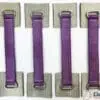 Vehicle Transporter Recovery Straps Violet small Pad x 4 - Damar Webbing Solutions Ltd