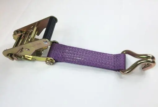 Vehicle Transporter Recovery Straps Violet soft links x 4 - Damar Webbing Solutions Ltd