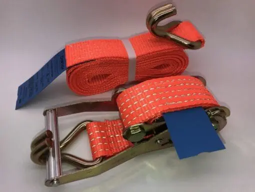 Ratchet Straps 5ton (5000kgs) x 50mm x 15mtr - Damar Webbing Solutions Ltd