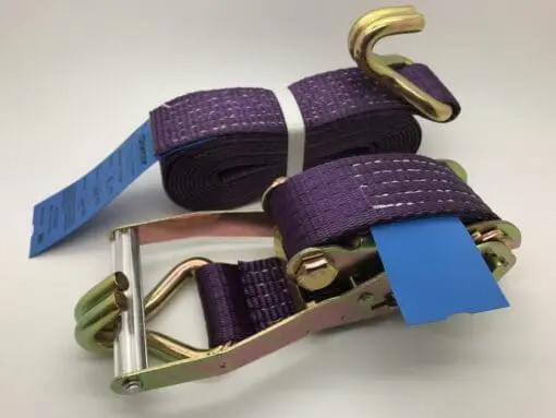 Ratchet Straps 5ton (5000kgs) x 50mm x 15mtr - Damar Webbing Solutions Ltd