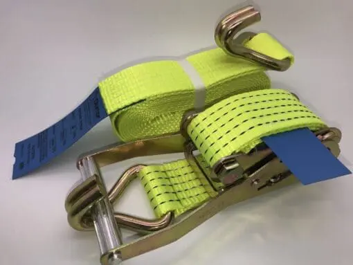 Ratchet Straps 5ton (5000kgs) x 50mm x 6mtr - Damar Webbing Solutions Ltd