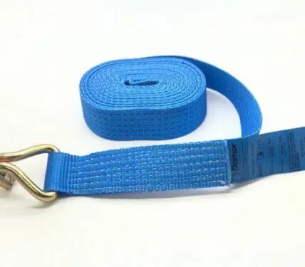 Ratchet straps 5ton long ends only 5000kgs with claw hooks