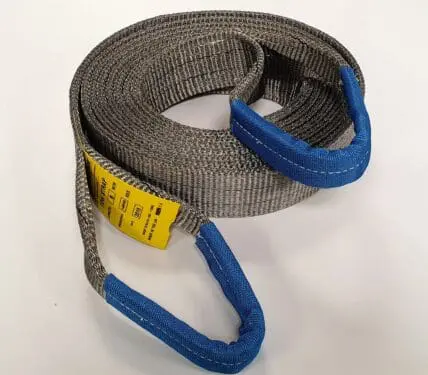 Tow Strap 14 Ton Heavy Duty 2mtr - Damar Webbing Solutions Ltd