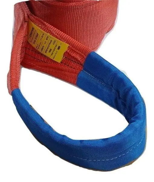 Tow strap 70 ton / 70,000 kgs Breakstrain Heavy Duty - Damar Webbing Solutions Ltd