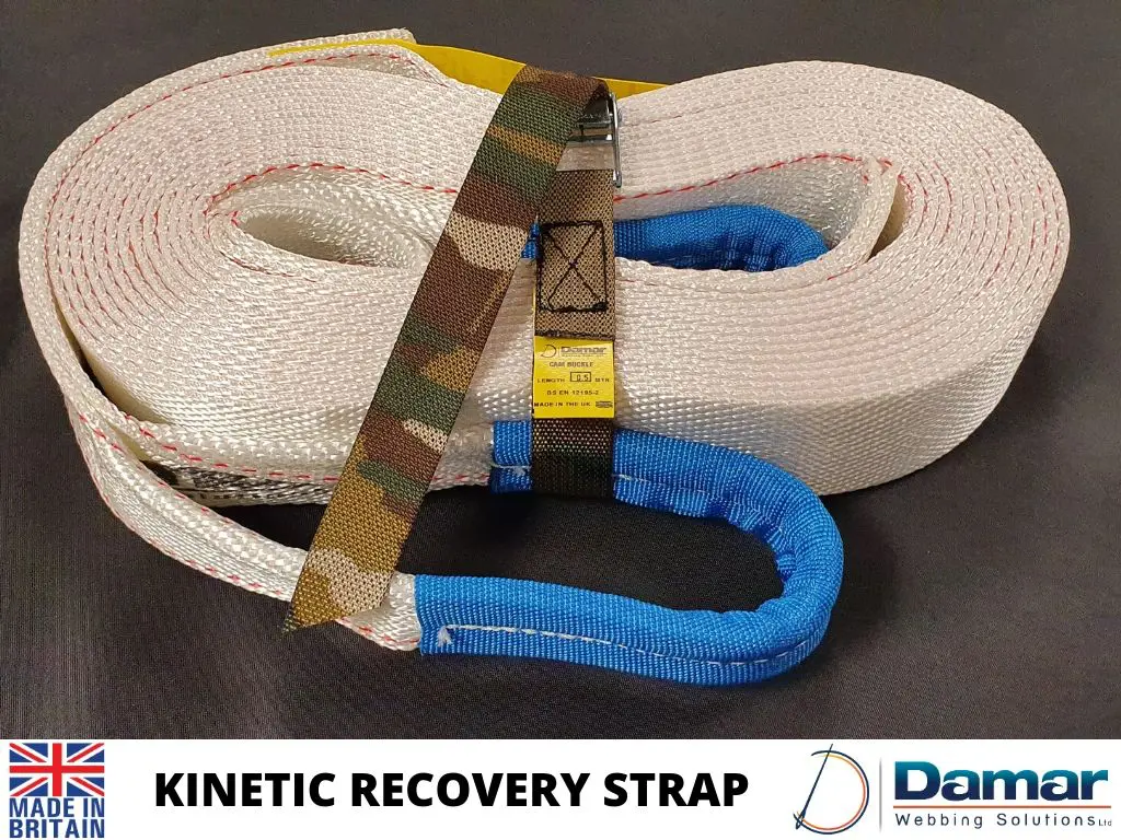 Kinetic Snatch Tow strap 8000kgs