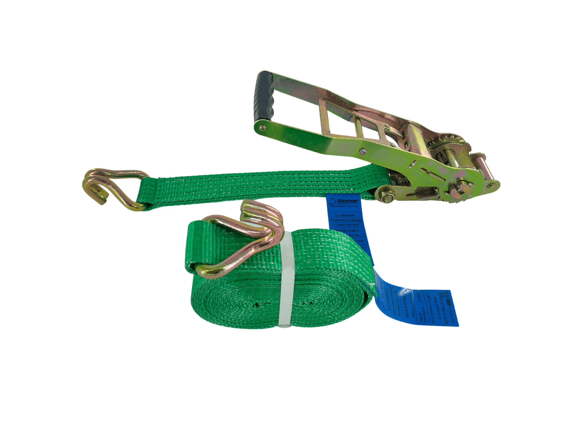 Ratchet straps by Damar Webbing Solutions