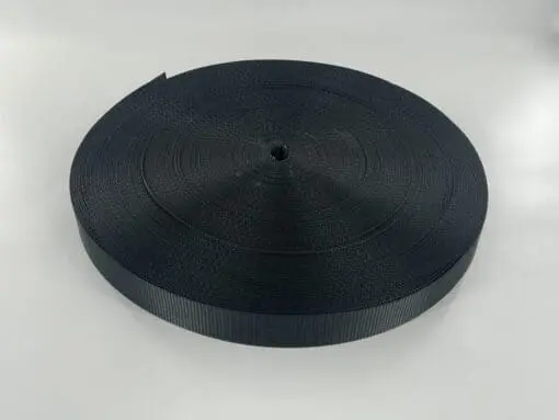 50mm black webbing