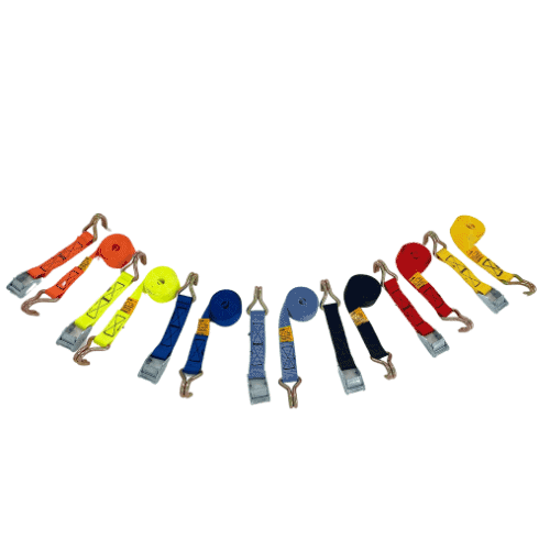 Cam buckle strap with hooks