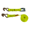 Cam buckle strap with hooks Hi Vis Yellow