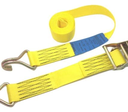 Ratchet strap 2000kgs 5mtr Claw Hooks - Damar Webbing Solutions Ltd