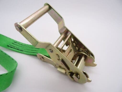Ratchet strap 1.5ton 4mtr Claw Hooks - Damar Webbing Solutions Ltd