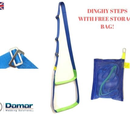 Dinghy Step Inflatable Boat Boarding Ladder - Damar Webbing Solutions Ltd