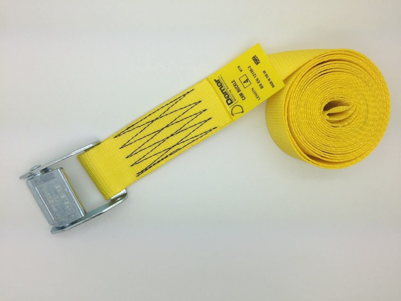 Cam buckle tie down straps 50mm wide 3mtr long - Damar Webbing Solutions Ltd