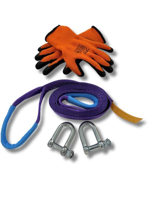 Tow strap heavy duty violet