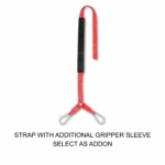 STRAP WITH ADDITIONAL GRIPPER SLEEVE